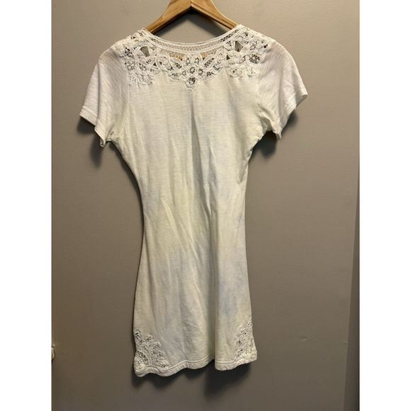 LoveShackFancy Mildred Mini Dress Tie Dye Yellow Small - Picture 2 of 7